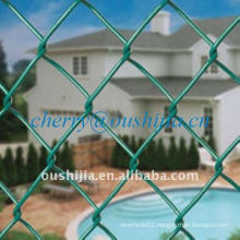 PVC Coated Chain Link Fence (factory&exporter)